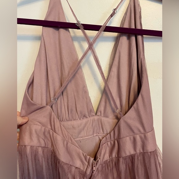 🆕 WINDSOR Dusty Lavender Maxi Dress, medium - Picture 3 of 5